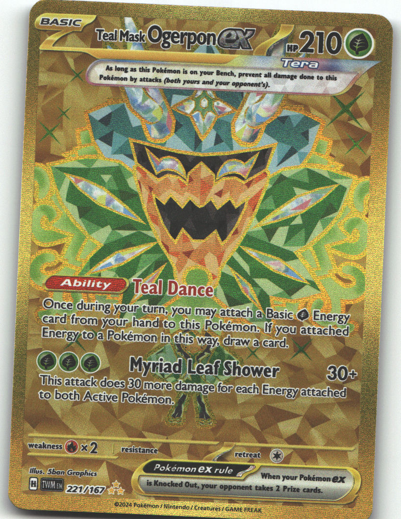 Teal Mask Ogerpon ex - 221/167