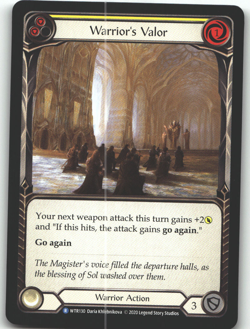 Warrior's Valor (Yellow)