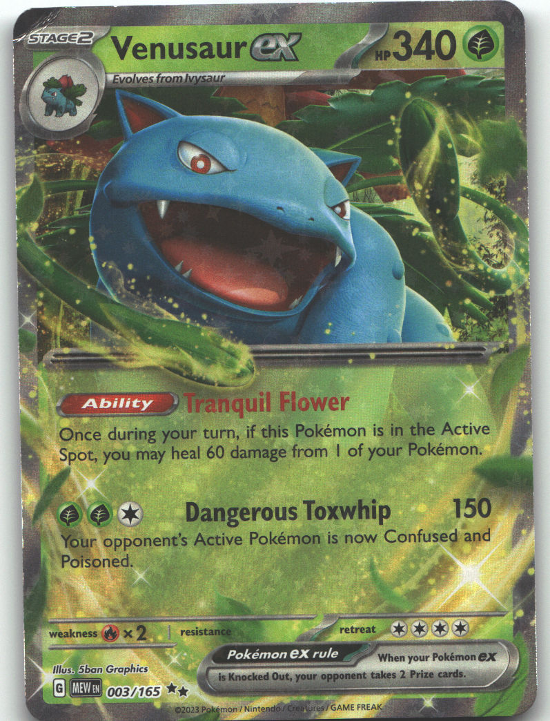 Venusaur ex - 003/165