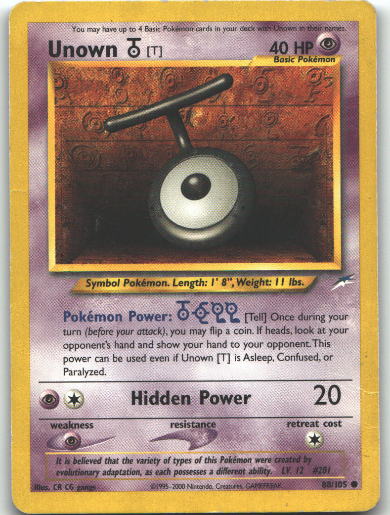 Unown [T]
