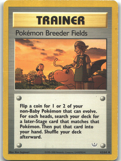 Pokemon Breeder Fields