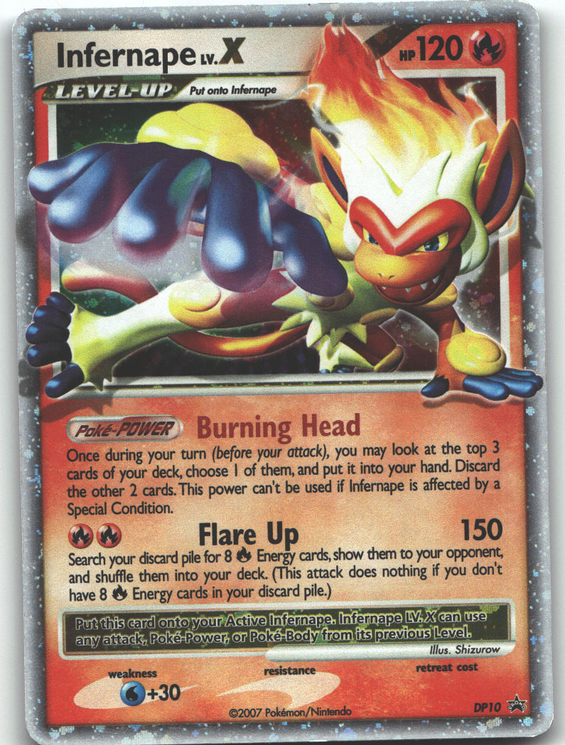 Infernape LV.X - DP10