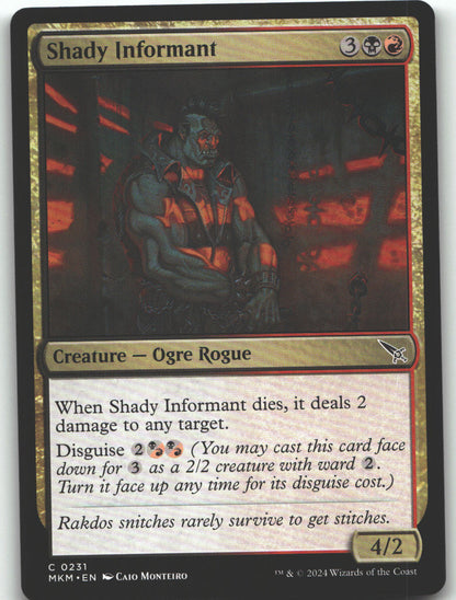 Shady Informant