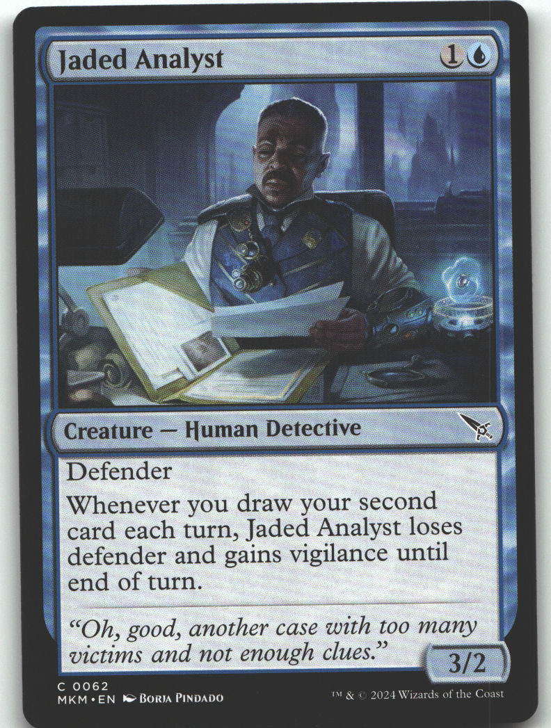 Jaded Analyst