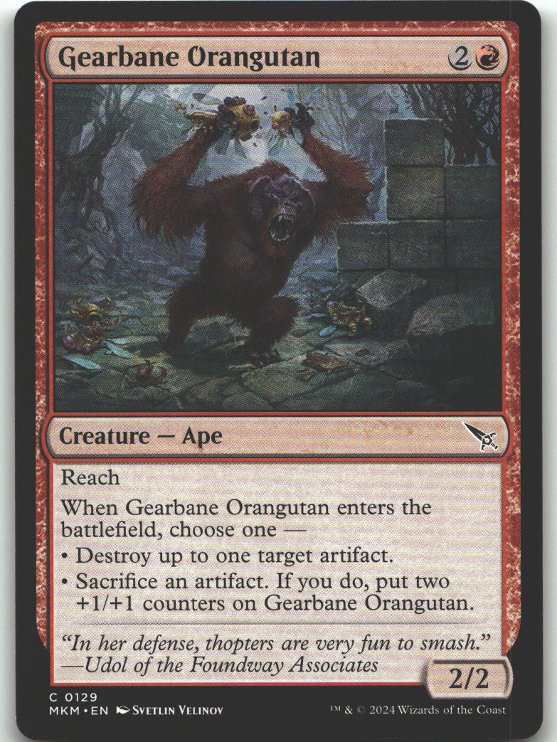 Gearbane Orangutan