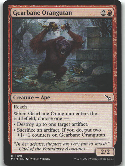 Gearbane Orangutan