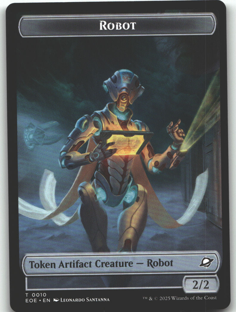 Robot // Munitions Double-Sided Token