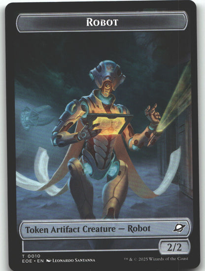 Robot // Munitions Double-Sided Token
