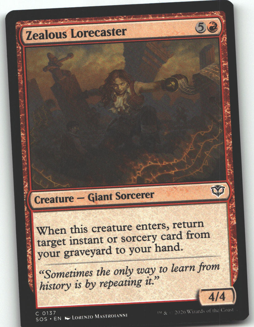 Zealous Lorecaster