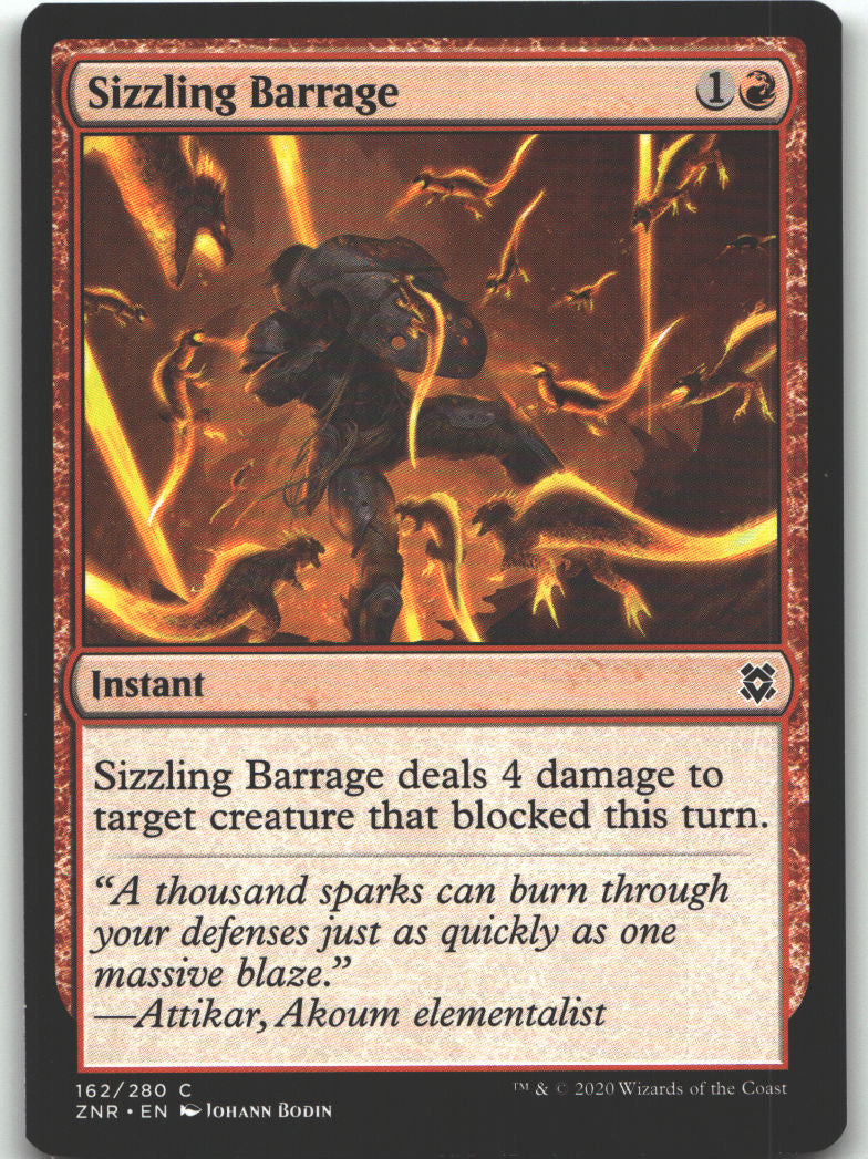 Sizzling Barrage