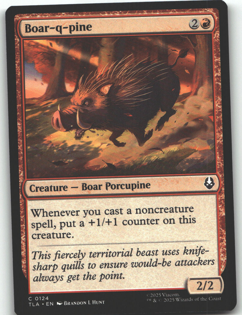 Boar-q-pine