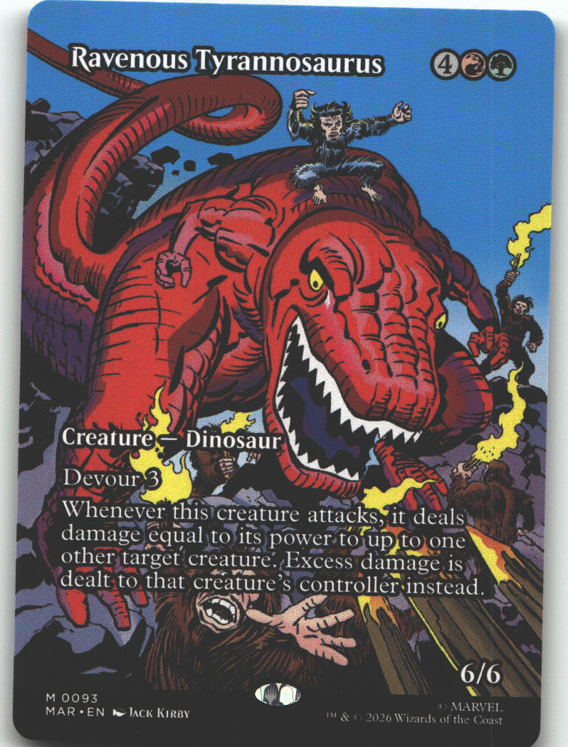 Ravenous Tyrannosaurus (Borderless)