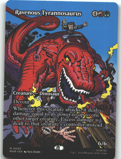 Ravenous Tyrannosaurus (Borderless)
