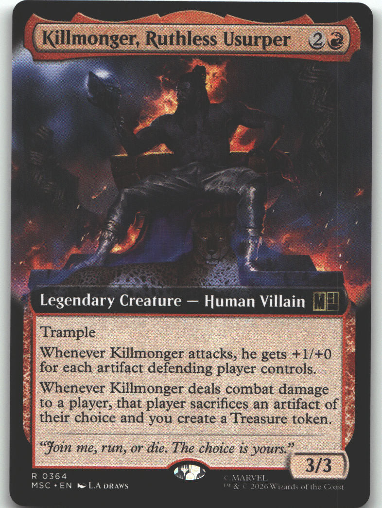 Killmonger, Ruthless Usurper (Extended Art)