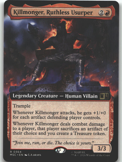 Killmonger, Ruthless Usurper (Extended Art)