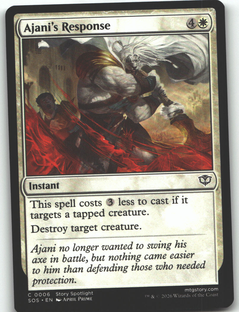 Ajani's Response