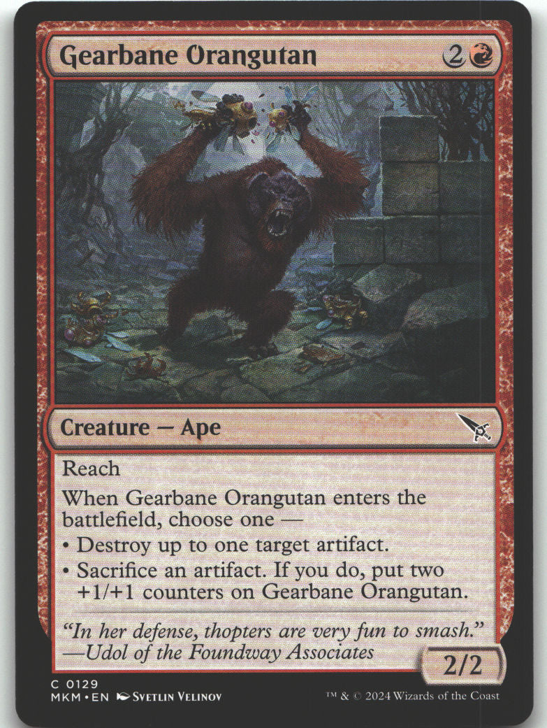Gearbane Orangutan