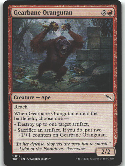Gearbane Orangutan