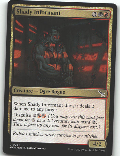 Shady Informant
