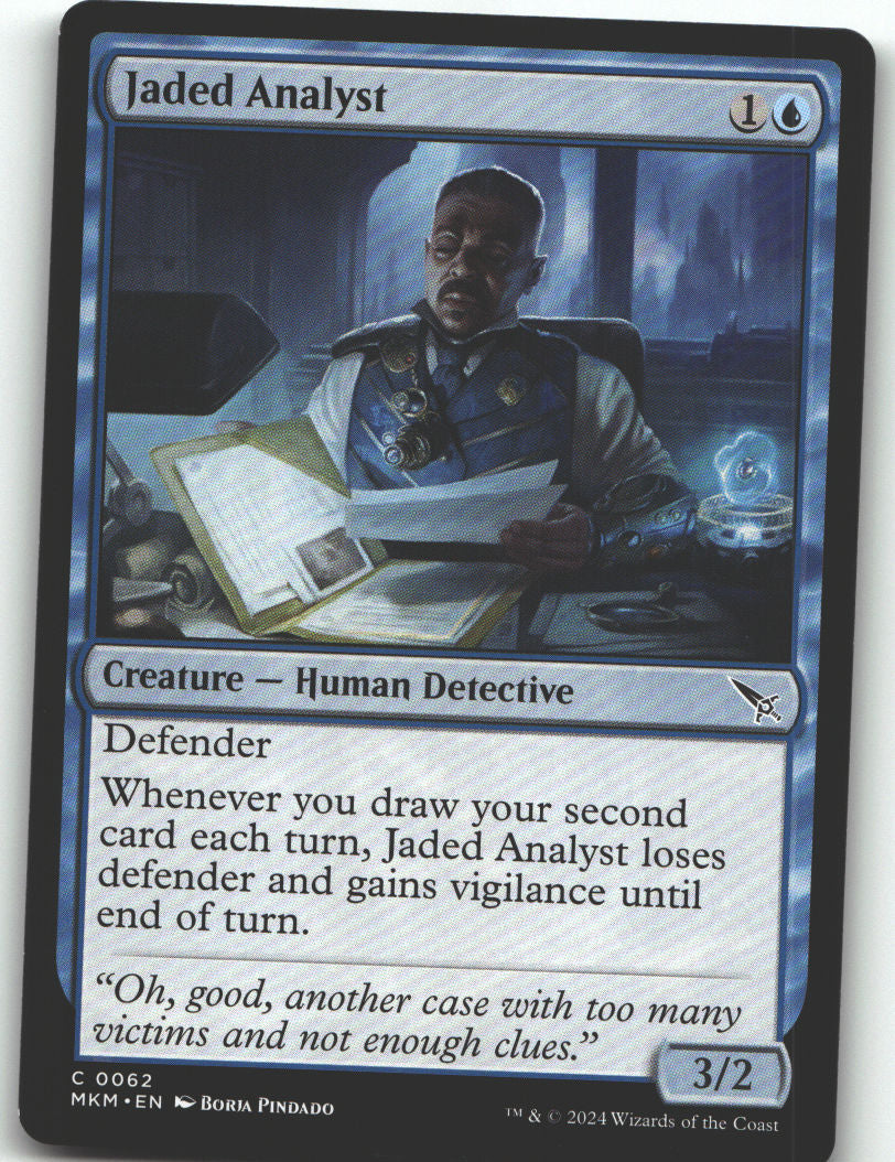 Jaded Analyst