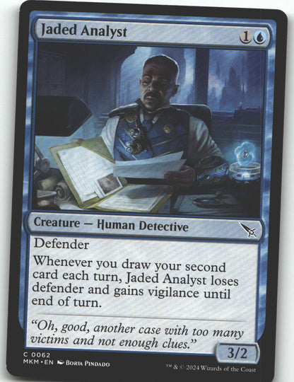 Jaded Analyst
