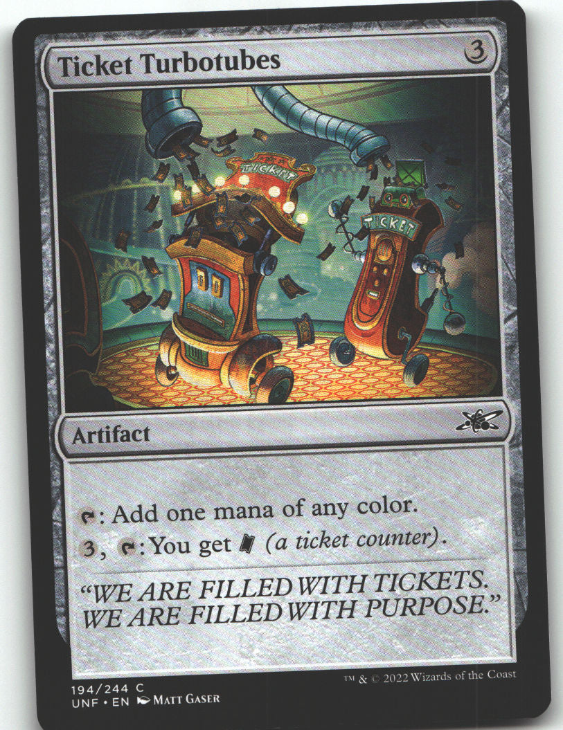 Ticket Turbotubes