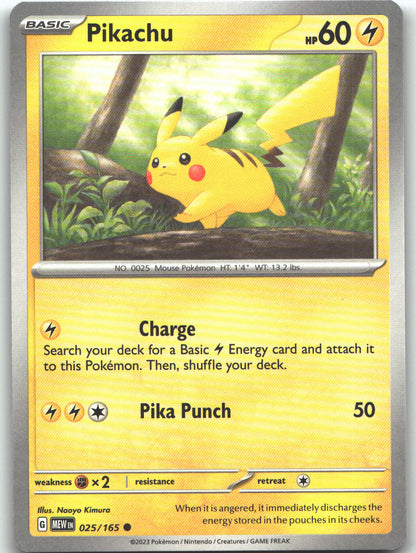 Pikachu - 025/165