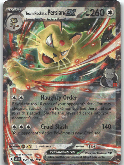 Team Rocket's Persian ex - 150/182