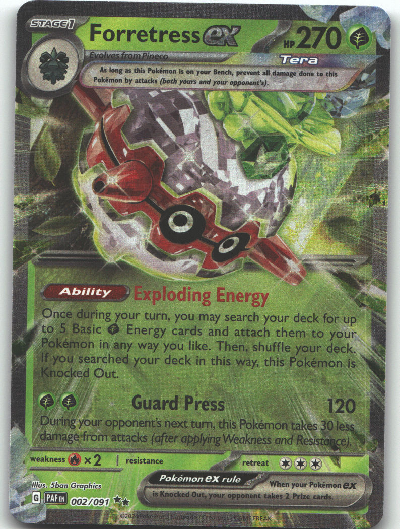 Forretress ex - 002/091