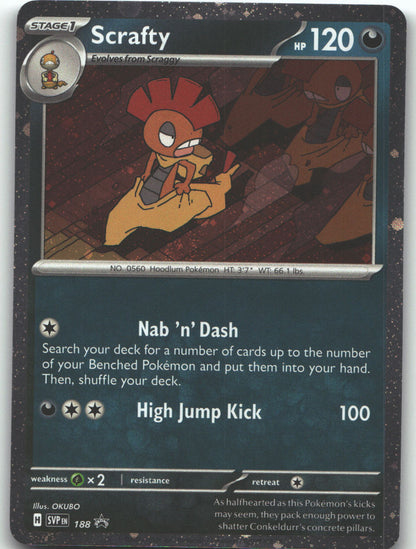 Scrafty - 188 (Cosmos Holo)
