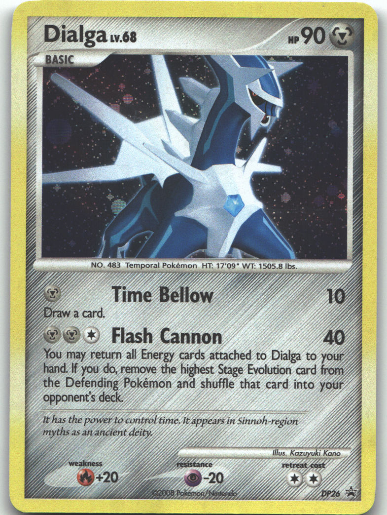 Dialga - DP26 | Damaged / English / Holofoil