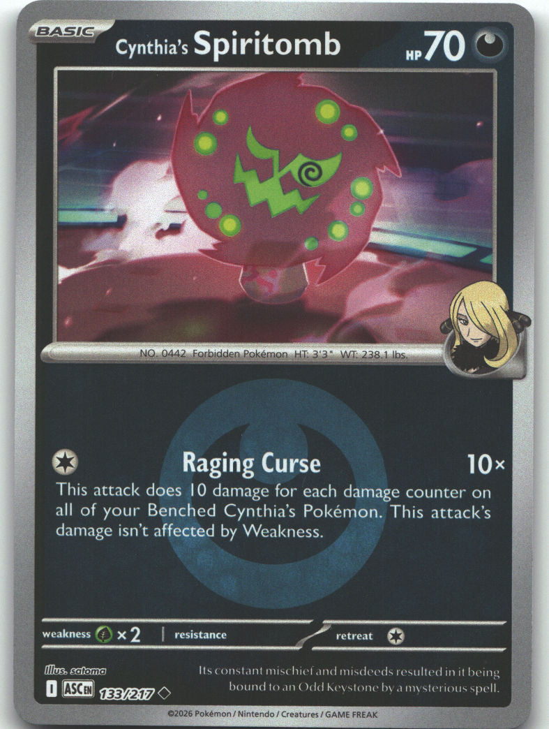 Cynthia's Spiritomb - 133/217