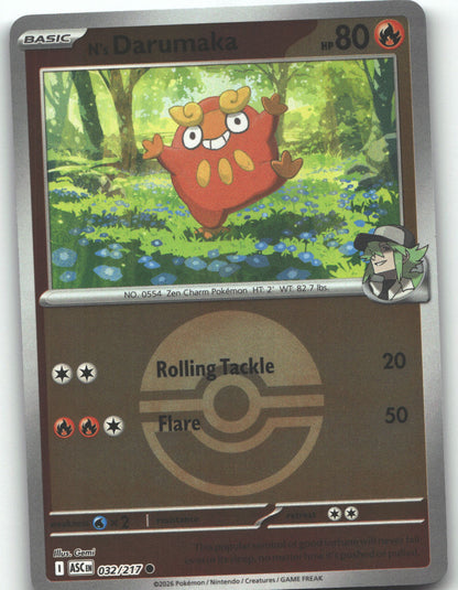 N's Darumaka (Poke Ball)