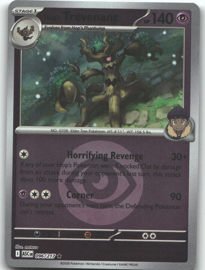 Hop's Trevenant - 096/217 (Energy Symbol Pattern)