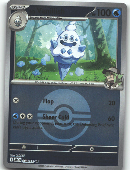 N's Vanillish (Poke Ball)