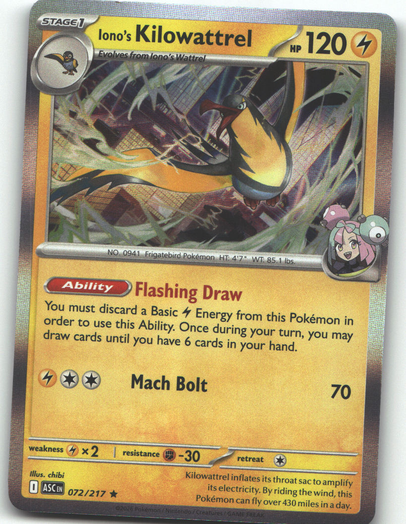 Iono's Kilowattrel