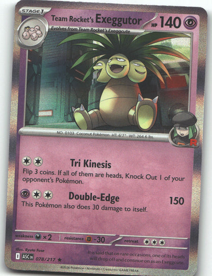Team Rocket's Exeggutor