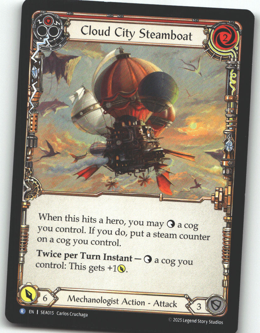 Cloud City Steamboat (Red)