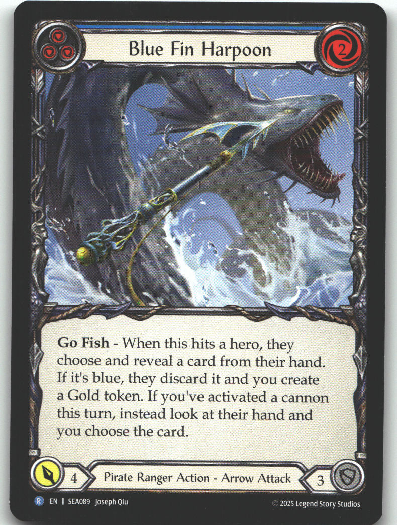 Blue Fin Harpoon