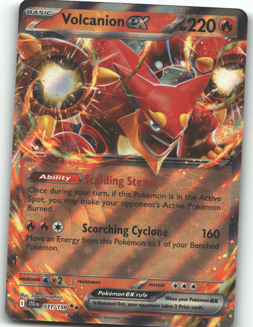Volcanion ex - 031/159 | Near Mint / English / Holofoil