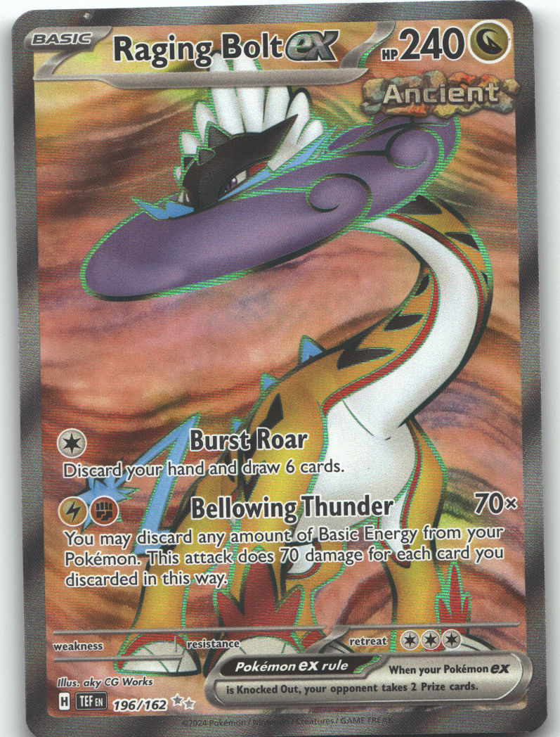 Raging Bolt ex - 196/162