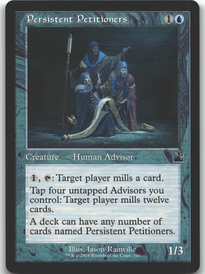 Persistent Petitioners (Retro Frame)