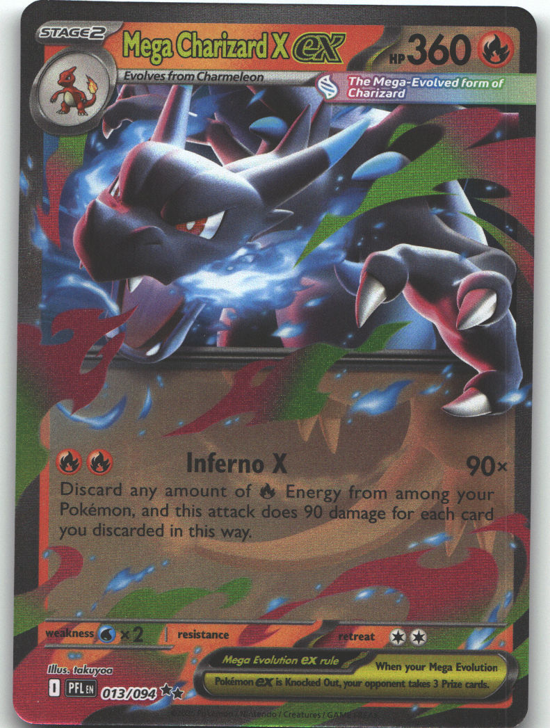 Mega Charizard X ex - 013/094