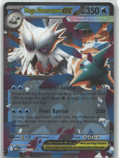 Mega Abomasnow ex - 036/132
