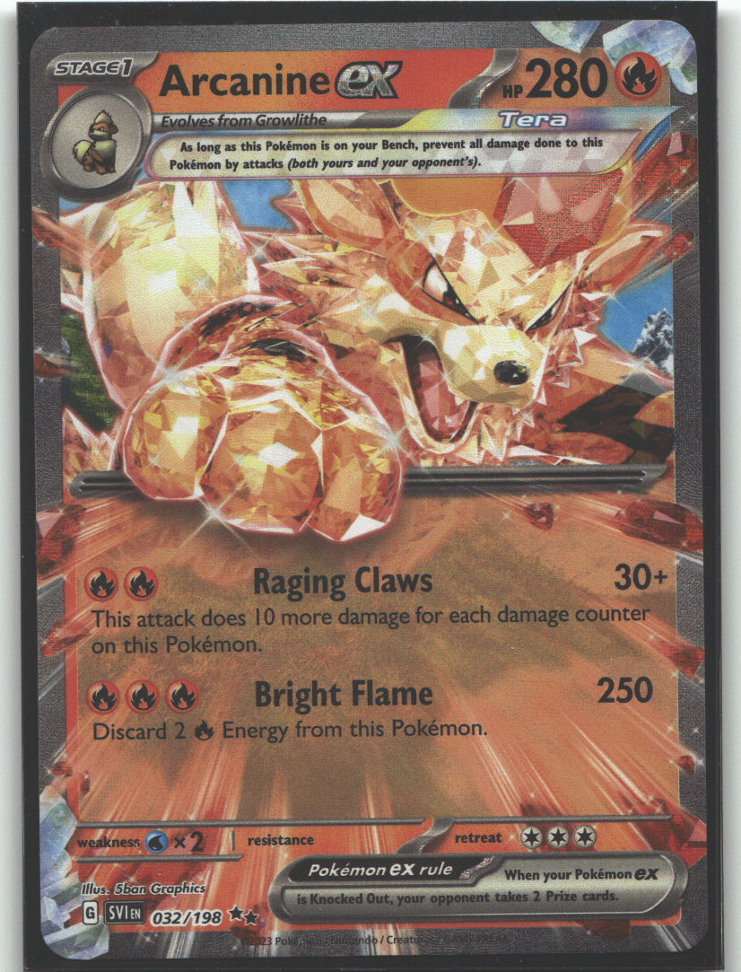Arcanine ex - 032/198