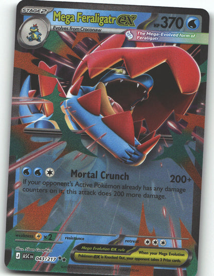 Mega Feraligatr ex - 043/217