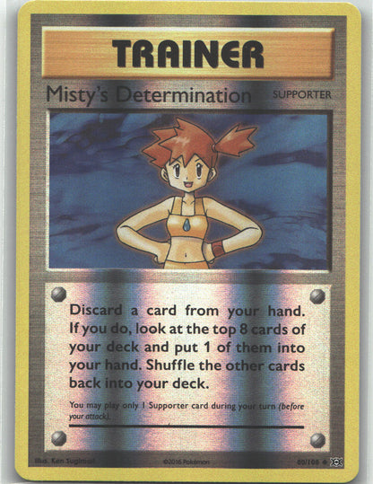 Misty's Determination