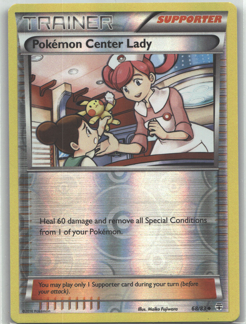 Pokemon Center Lady