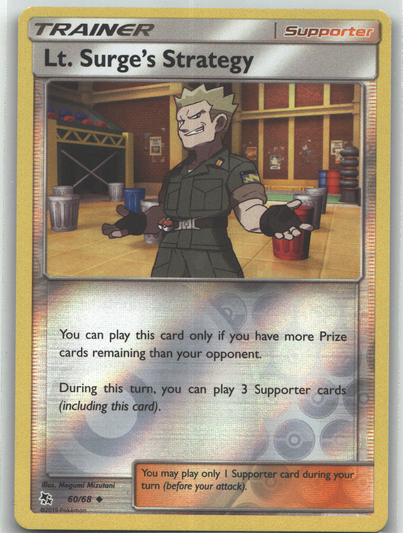 Lt. Surge's Strategy