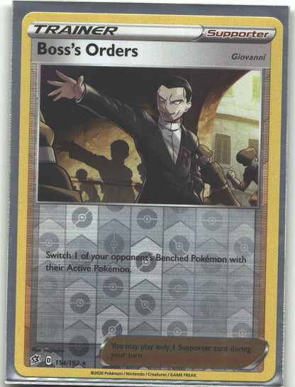 Boss's Orders